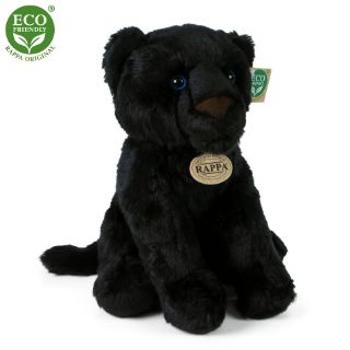 Obrázek z Leopard černý plyš 30cm 